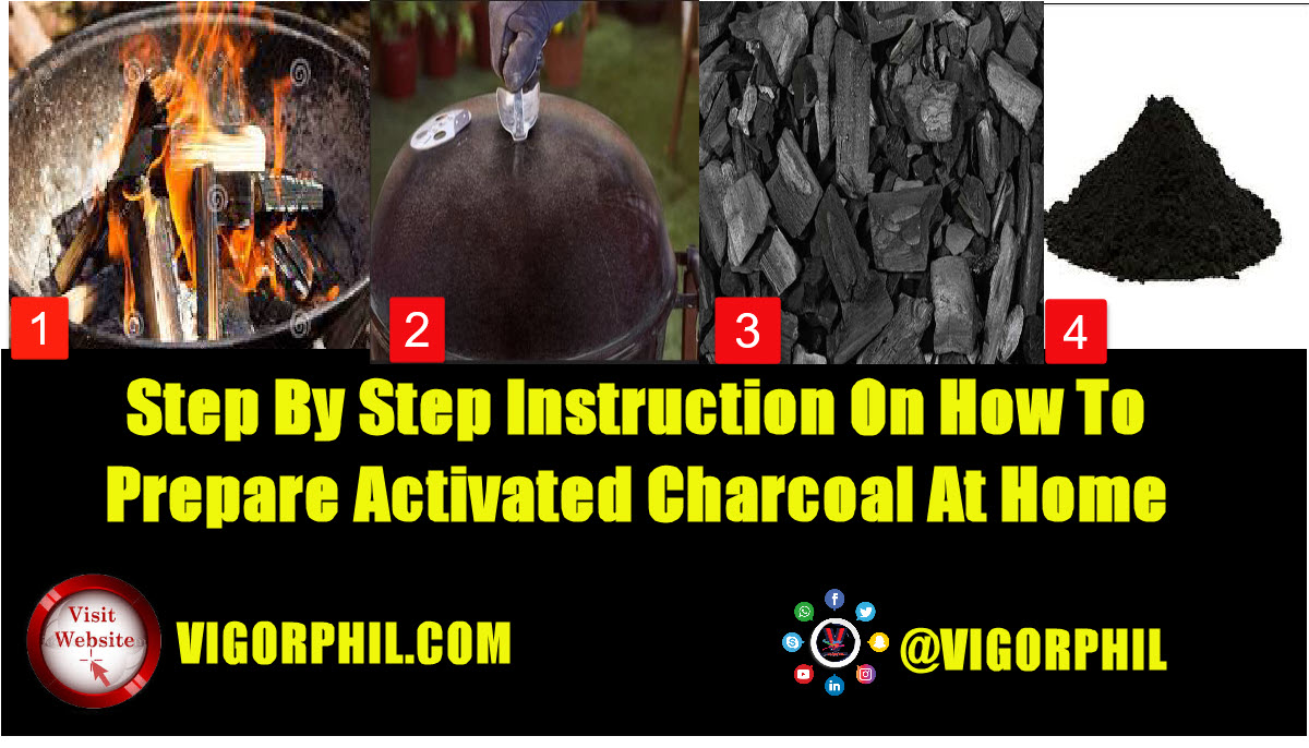 HOW TO MAKE ACTIVATED CHARCOAL AT HOME