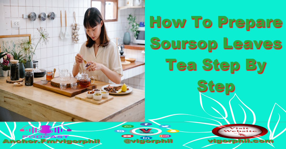 how to make soursop leaves tea